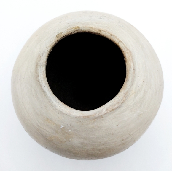 Vintage Clay Pottery Vase Nature wave design - Picture 5 of 13